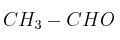 CH_3-CHO