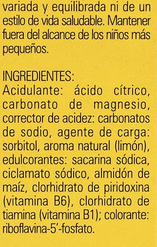 Ingredientes de Leotron