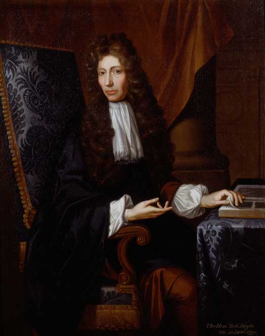 Retrato de Robert Boyle