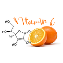 Vitamina C (C6H8O6)