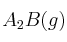 A_2B(g)