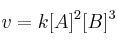 v=k[A]^2[B]^3