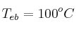 T_{eb} = 100^oC
