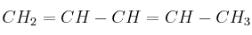 CH_2=CH-CH=CH-CH_3