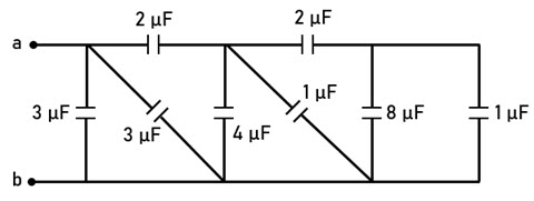 absorción Hola Ligadura Capacidad equivalente de una asociación mixta de condensadores (7163) -  Ejercicios FyQ