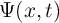 \Psi(x, t)