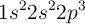 1s ^22s^22p^3