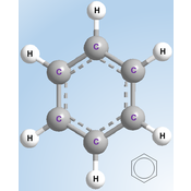 Seis carbonos formando un hexágono