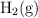 \ce{H2(g)}