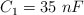 C_1 = 35 \ nF