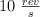 10\ \textstyle{rev\over s}