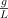 \textstyle{g\over L}
