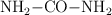\ce{NH2-CO-NH2}