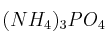 (NH_4)_3PO_4
