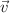\vec  v