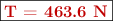 \fbox{\color[RGB]{192,0,0}{\bf T = 463.6\ N}}
