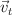 \vec v_t