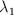 \lambda _1