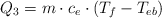 Q_3 = m\cdot c_e\cdot (T_f - T_{eb})
