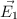 \vec _E_1