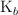 \ce{K_b}