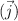 (\vec j)