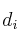 d_i