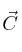 \vec C