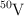 \ce{^50V}