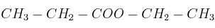CH_3-CH_2-COO-CH_2-CH_3