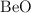 \ce{BeO}