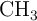 \ce{CH3}