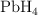 \ce{PbH4}