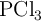 \ce{PCl_3}