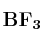 \bf BF_3
