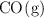 \ce{CO(g)}