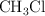 \ce{CH3Cl}
