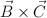 \vec B\times  \vec C