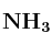 \bf NH_3