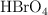 \ce{HBrO4}