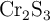 \ce{Cr2S3}