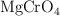 \ce{MgCrO4}