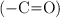 \ce{(-C=O)}
