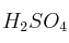 H_2SO_4