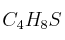 C_4H_8S
