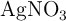 \ce{AgNO_3}
