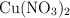 \ce{Cu(NO3)2}
