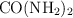 \ce{CO(NH2)2}