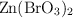 \ce{Zn(BrO3)2}