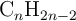\ce{C_nH_{2n-2}}